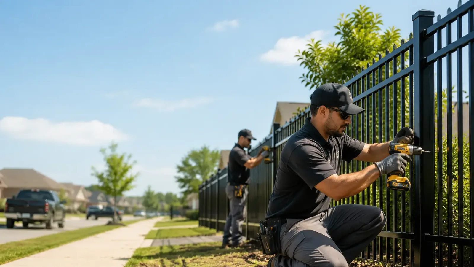 Metal Fence Installation in Lyons, MI